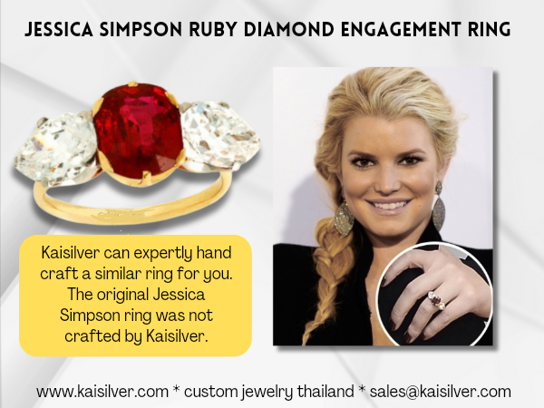 engagement ruby ring jessica simpson